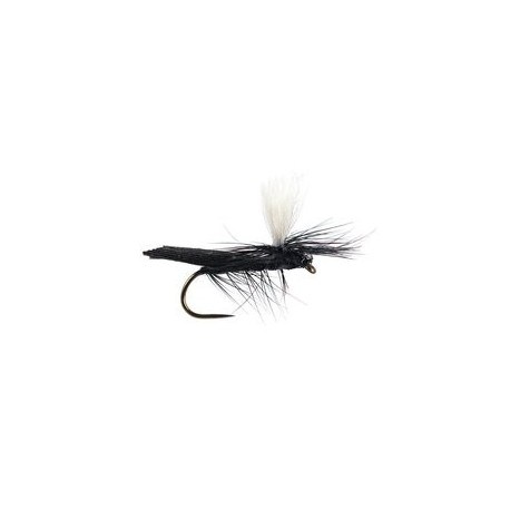 Barbless Flies Parachute Caddis Black BL $2.50