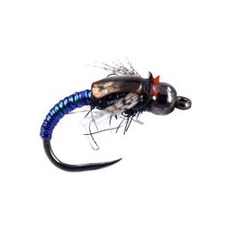 Barbless Flies Peacock Pearl Nymph BH BL $2.50