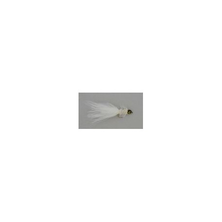 Lures Short Shank White Leadhead $2.50