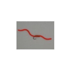 Lures BL Bright Red Weighted Squirmy Wormy $2.50