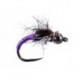 Barbless Flies Purple Pearl Nymph BH BL $2.50