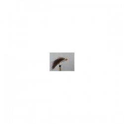 Lures gold head brown cut throat minkie $2.50