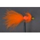 Lures Long Shank Orange Leadhead $2.50