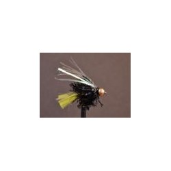 Lures Goldhead Black Blob $2.50