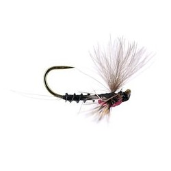 Barbless Flies Reversed Black Quill V BL $2.50