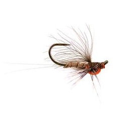 Barbless Flies Reversed Brown Quill BL $2.50
