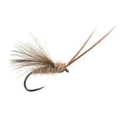 Barbless Flies Small Tan CDC Caddis BL $2.50