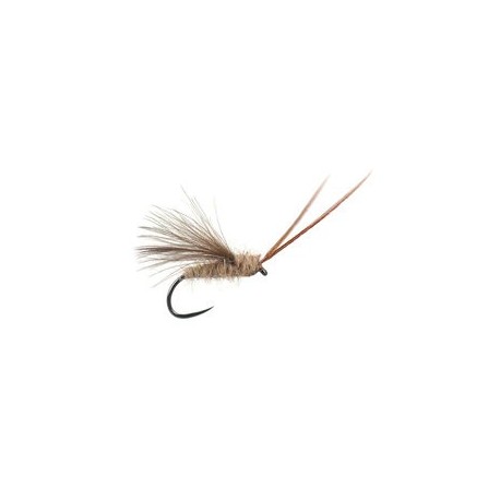 Barbless Flies Small Tan CDC Caddis BL $2.50