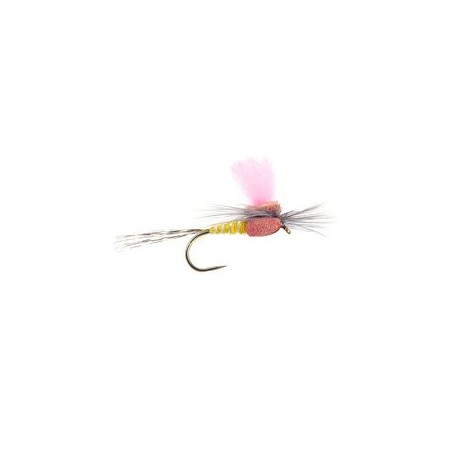 Barbless Flies Yellow High Viz Paradream BL $2.50