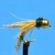 Beaded Nymphs Bead Head Bird Of Prey  Orange $2.50