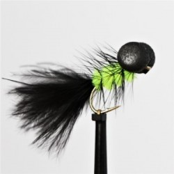 Boobies ians black green chenille booby $2.50