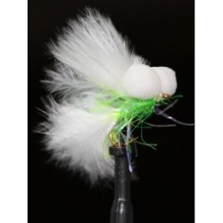 Boobies uv cat white eyed booby with marabou tail $2.50