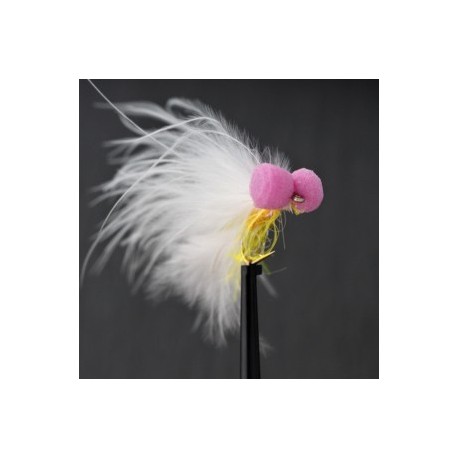 Boobies uv sunburst straggle booby with white marabou tail $2.50