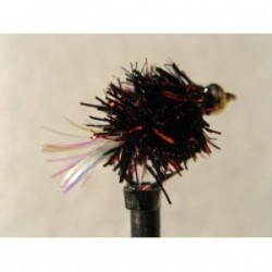 Blobs dennis red black gold head blob $2.50