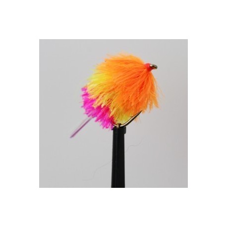 Blobs orange sunburst pink flash tail blob $2.50