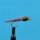Beaded Nymphs Bead Head Copper John Red $2.50