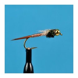 Beaded Nymphs Bead Head Copper John $2.50