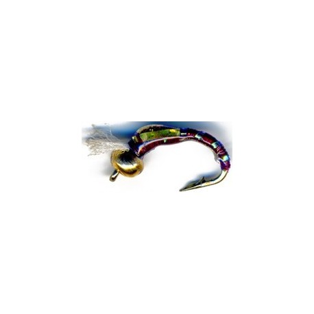 Buzzer 3D Glass Epoxy Bead Head Buzzer Olive $2.50