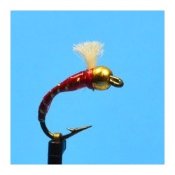 Buzzer 3D Glass Epoxy Bead Head Buzzer Claret $2.34