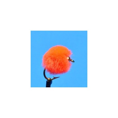 Beaded Nymphs Bead Head Egg Orange $2.50