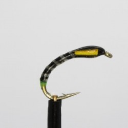 Buzzer black and claret emerger buzzer $2.50