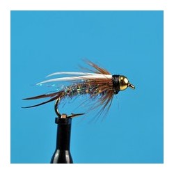 Beaded Nymphs Bead Head Electric Prince Nymph $2.50
