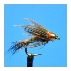 Beaded Nymphs Bead Head Guides Choice Gold Ribbed Hares Ear $2.50