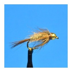 Beaded Nymphs Bead Head Hares Ear Soft Hackle Dark $2.50