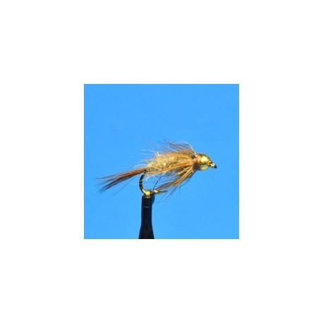 Beaded Nymphs Bead Head Hares Ear Soft Hackle Dark $2.50