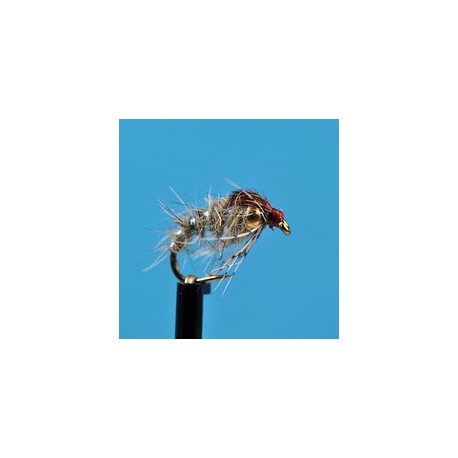Beaded Nymphs Bead Head holy Grail Hares Ear Natural $2.50