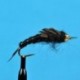 Beaded Nymphs Bead Head K's Stone Black $2.50