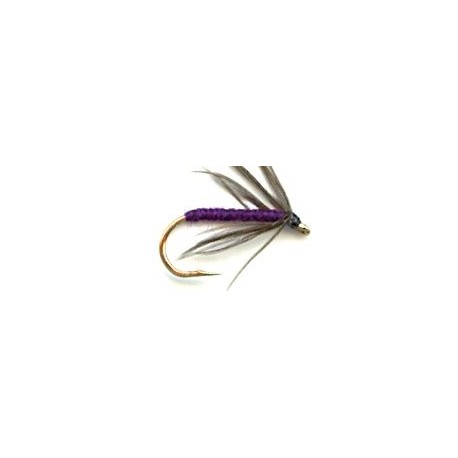 Nymphs snipe purple soft hackle button $2.34
