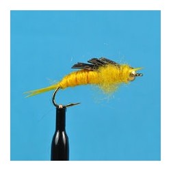Beaded Nymphs Bead Head K's Stone Golden $2.50