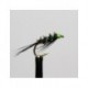 Nymphs black green glow head diawl bach $2.34