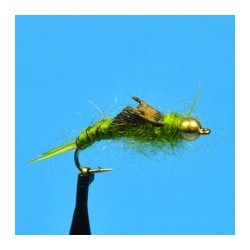 Beaded Nymphs Bead Head K's Stonefly Olive $2.50