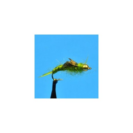 Beaded Nymphs Bead Head K's Stonefly Olive $2.50