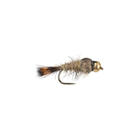 Barbless Flies BH Gr Hares Ear BL $2.50