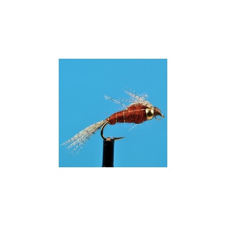 Beaded Nymphs Bead Head Mayfly Brown $2.50