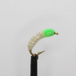 Buzzer white and lime okey dokey $2.50