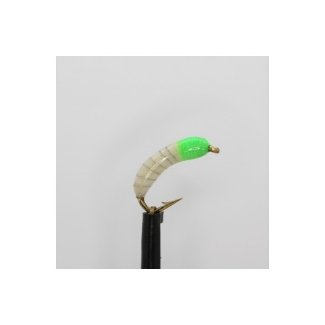 Buzzer white and lime okey dokey $2.50
