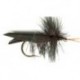 Dries black horned caddis button $2.50
