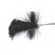 Dries black goddards caddis button $2.50