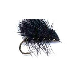 Dries black elk hair caddis button $2.50