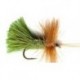 Dries green goddards caddis button $2.50