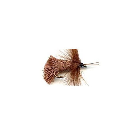 Dries brown goddards caddis button $2.50
