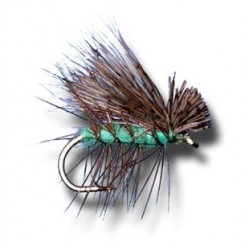 Dries Elk Hair Caddis Bright Green $2.34