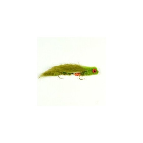 Streamers Red Eyed Sculpin Articulated  Olive $8.00