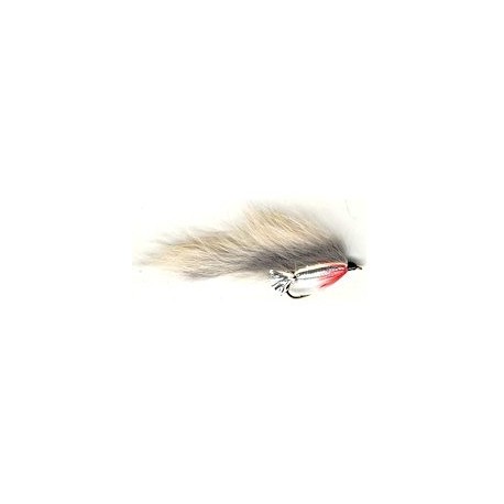 Streamers gray zonker button $2.50