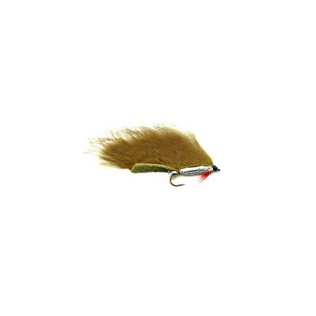 Streamers olive zonker button $2.50