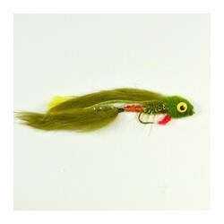 Streamers Butt Monkey Articulated  Olive $8.00